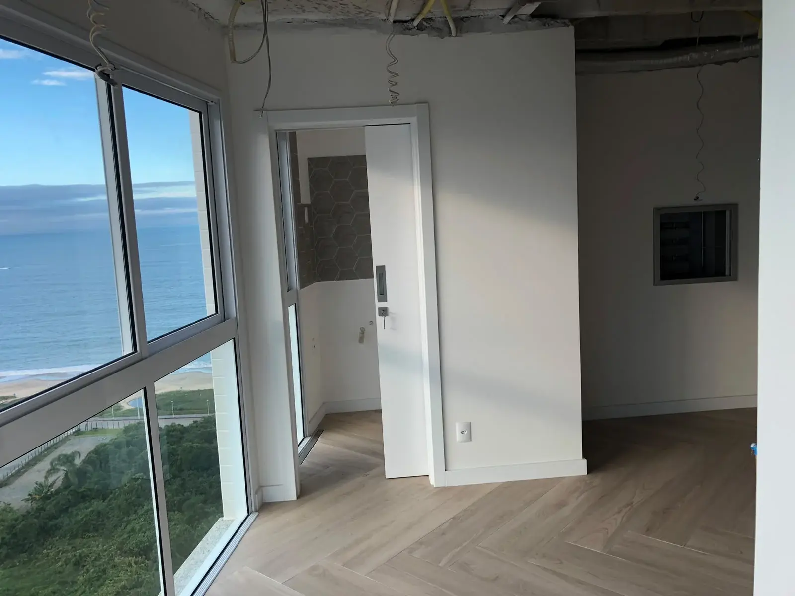 Pé na areia em Balneário Piçarras