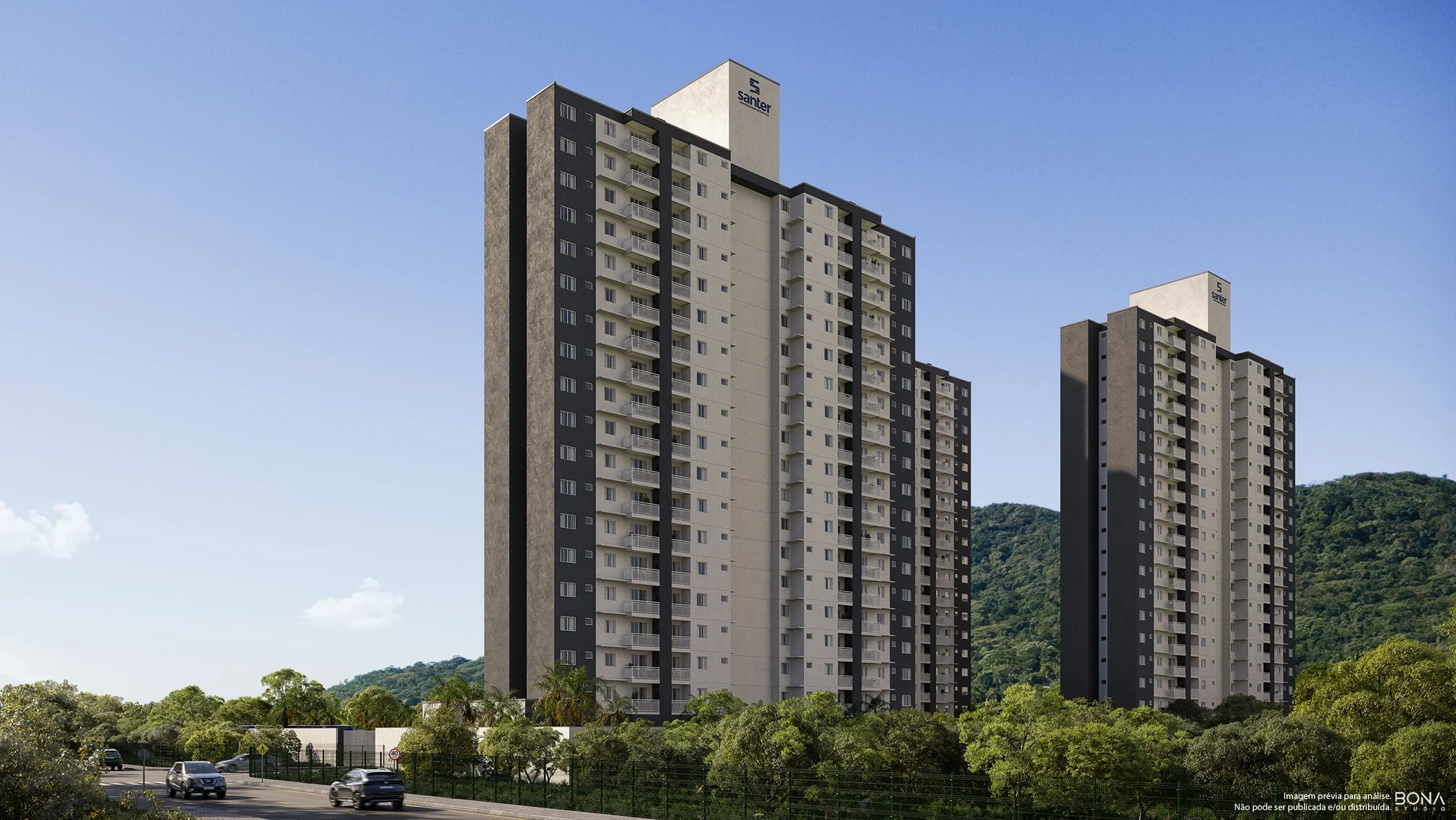 Feel Beach & Park — Arquitetura e implantação